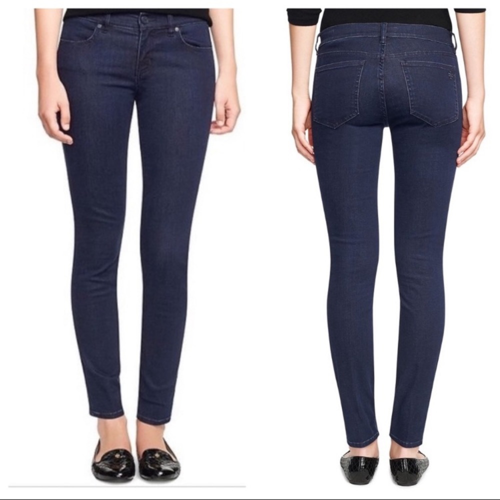 Tory Burch Jeans Leggings Skinny Dark Wash Stretch Denim Women’s Sz 25